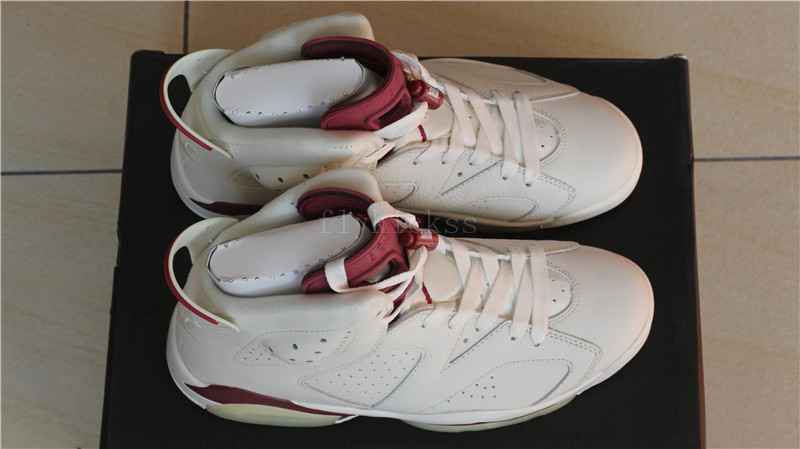 Authentic Air Jrdan 6 Retro Maroon